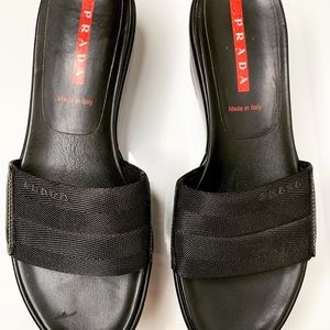 Prada Platform Slides